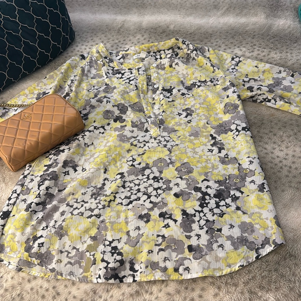 Croft$Barrow 3/4 sleeve blouse
